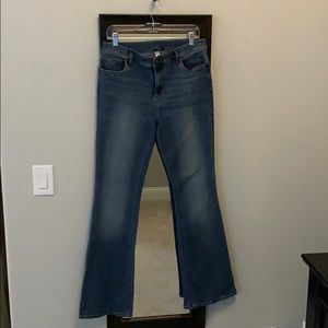 LOFT Modern Flare Jeans